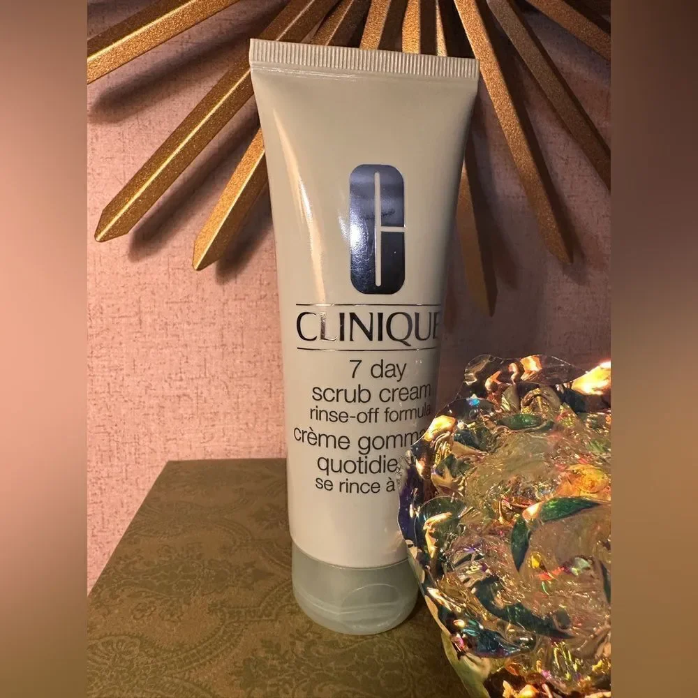 Clinique 7 Day Scrub Cream Rinse-Off Formula 3.4 oz – New, Full Size
